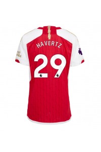 Arsenal Kai Havertz #29 Jalkapallovaatteet Naisten Kotipaita 2023-24 Lyhythihainen